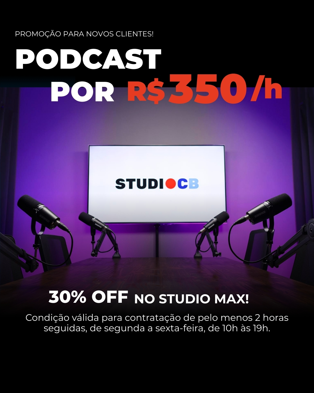 Oferta Para Novos Clientes 30% Off